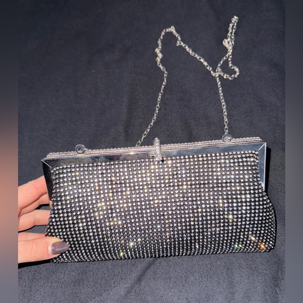 Crossbody Rhinestone Bag - Picture 2 of 4